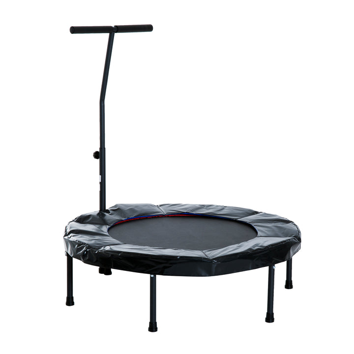 Trampoline Rebounder Adjustable Jumper, 40"-Black