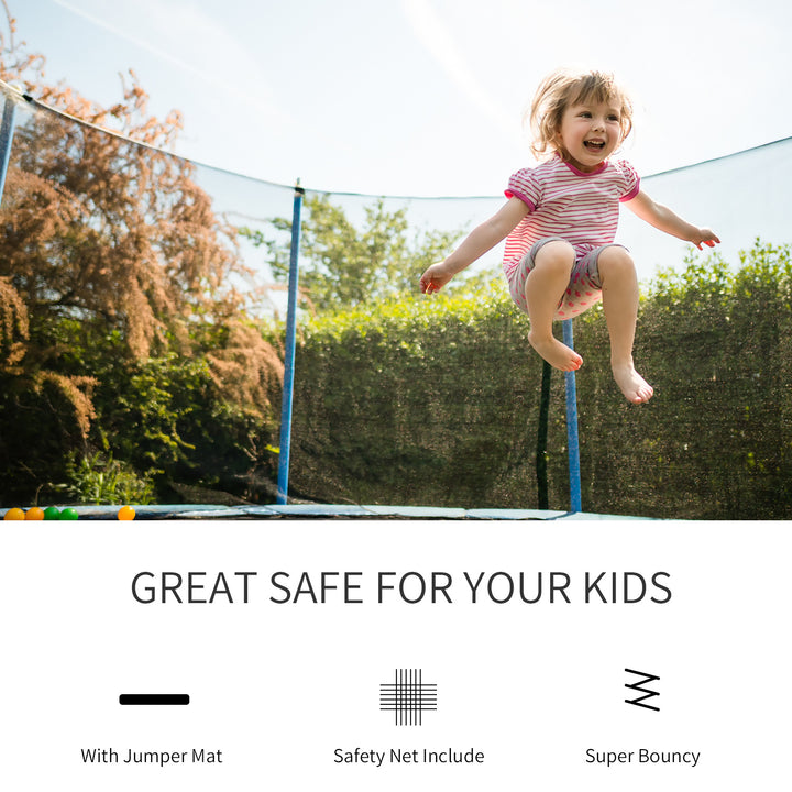 HOMCOM 13ft Trampoline Enclosure Net