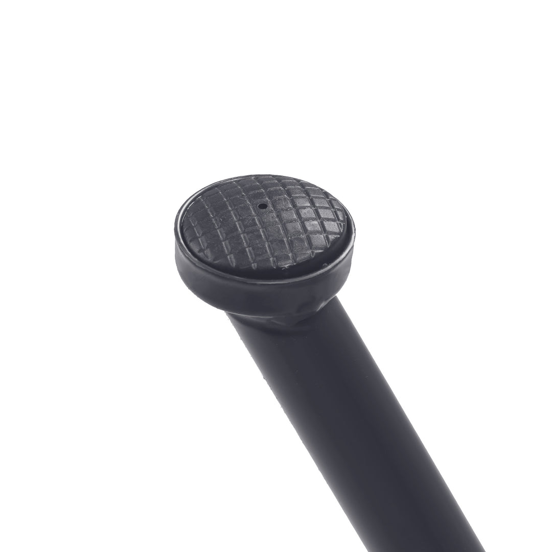 Outsunny 60cm Garden Round Table Metal Outside Bistro Table with Mesh Tabletop for Garden Balcony Deck, Dark grey