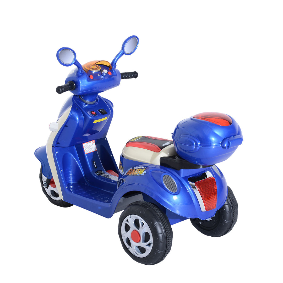 Electric Ride on Toy Tricycle Car-Blue