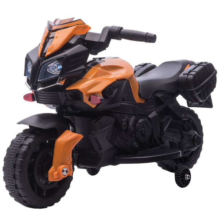 Kids Electric Pedal Motorcycle 3 km/h Max Speed Girls Boy 18-48 months Orange