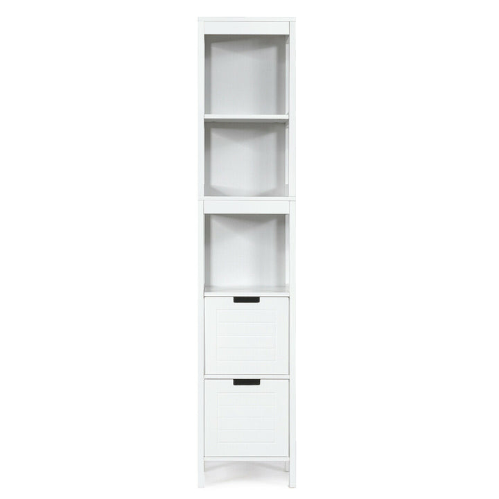 Tall Storage Unit with 2 Deep Box Drawers