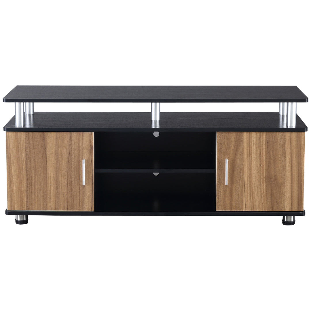 TV Unit with Storage - Black