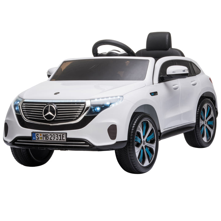 HOMCOM Benz EQC 400 12V Kids Electric Car Ride On Toy w/ Remote Control