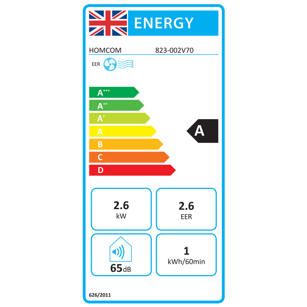 Mobile Air Conditioner with Remote Control, Timer, Cooling Dehumidifying Ventilating, LED Display White - 1003W