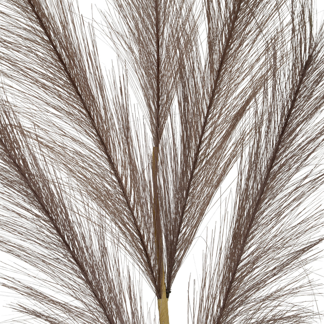 Grey Large Faux Pampas Grass Stem
