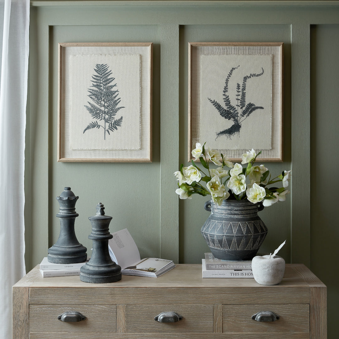 Decorative Grey Queen Chess Piece