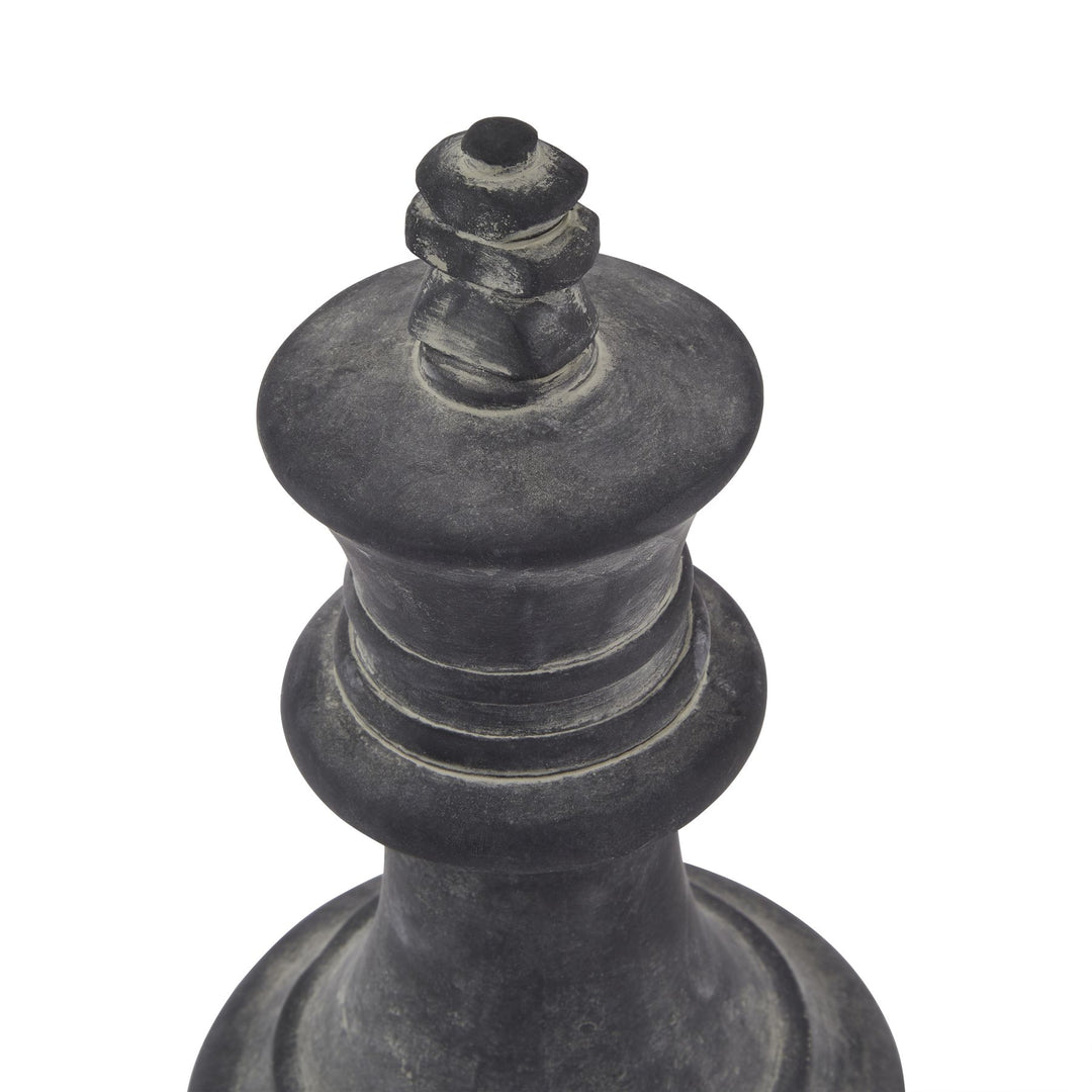 Decorative Stone King Chess Piece