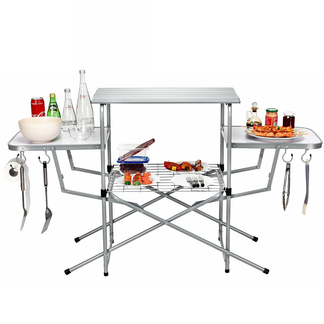 Folding Aluminium Camping/ Picnic Table