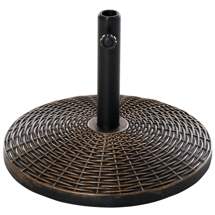 Patio Weighted Umbrella Base Parasol Holder Outdoor Stand 25kg