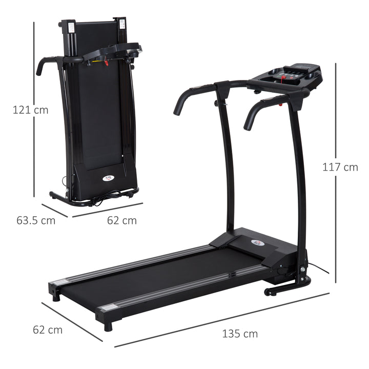 Folding Treadmill Machine Electric Motorised Running Machine Home Fitness Gym Indoor Use