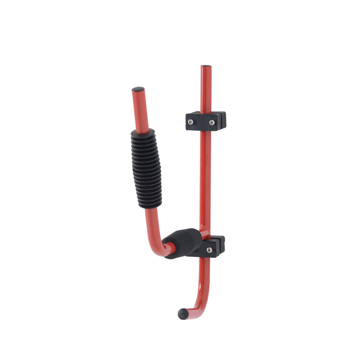 HOMCOM Canoe/Kayak  Aluminum Wall Mount Hangers-Red