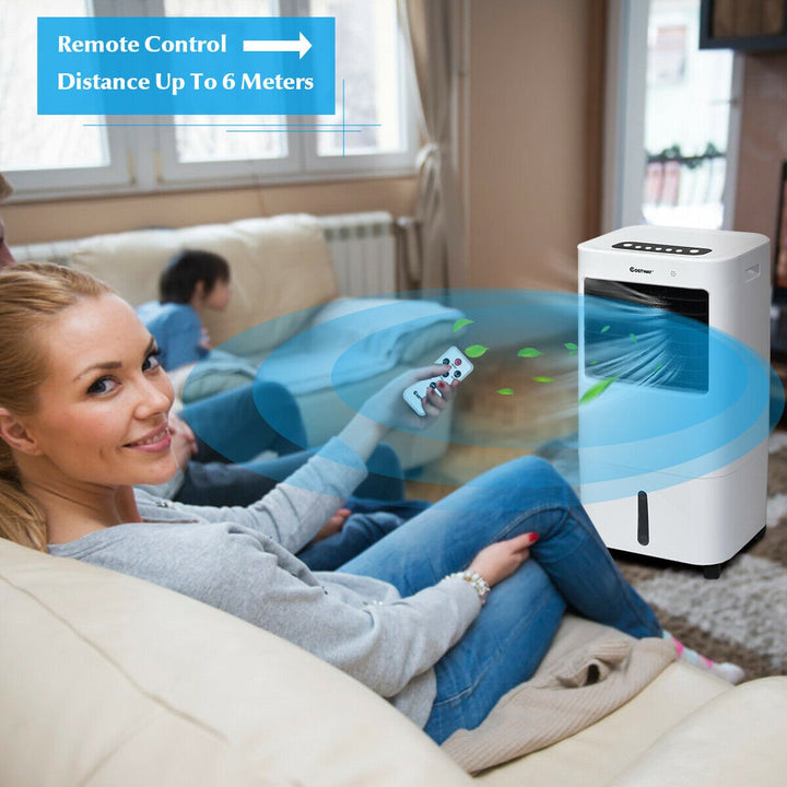 3-in-1 Evaporative Air Cooler and Humidifier with Remote Control