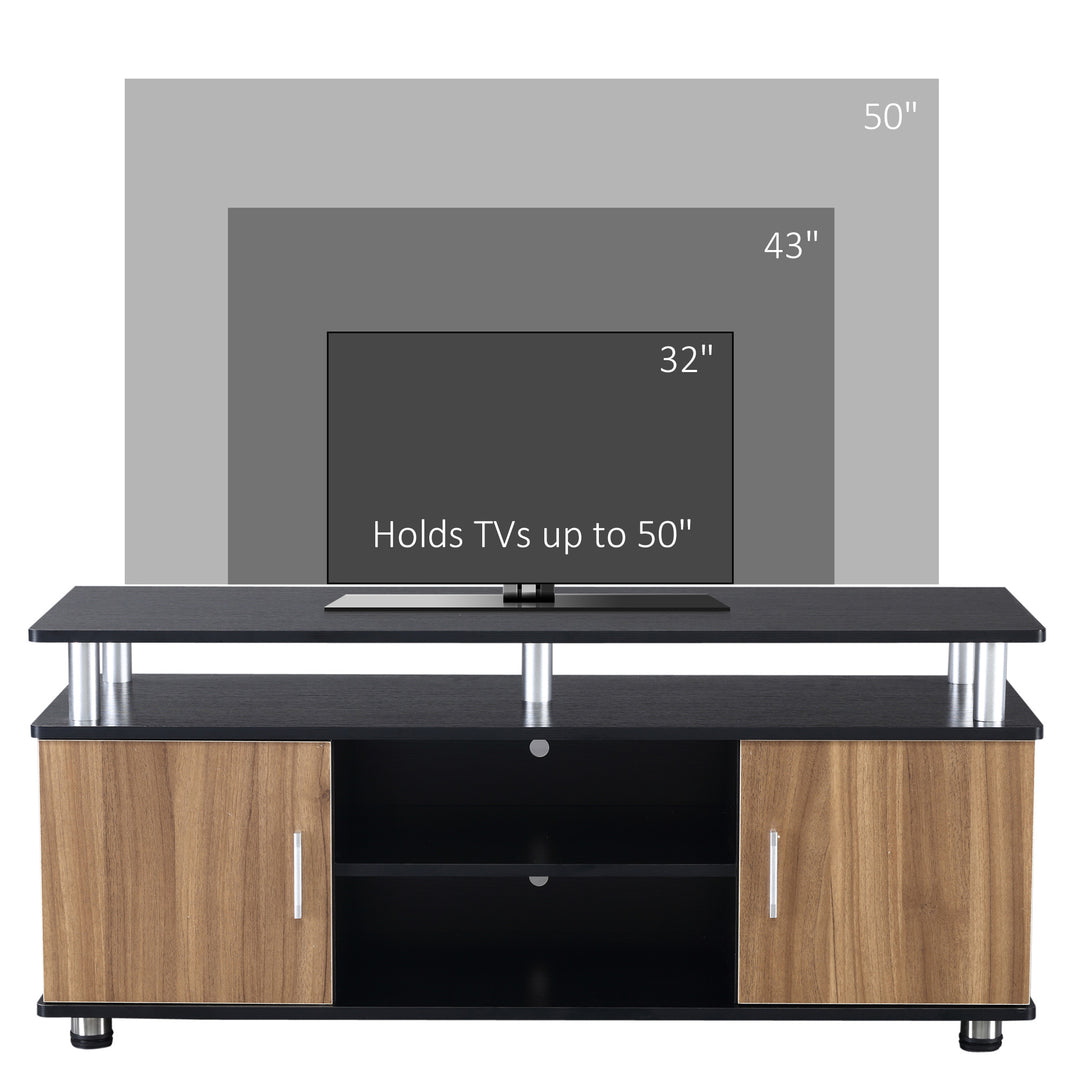 TV Unit with Storage - Black