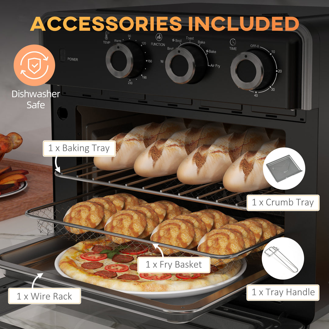 Air Fryer Oven, Countertop Convection Oven, Oil-Less Cooking