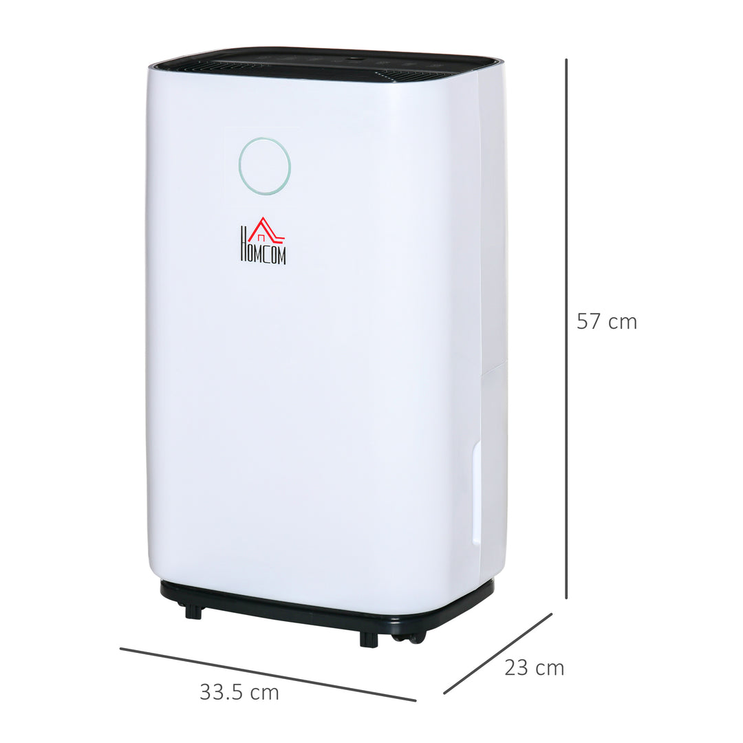 20L/Day 4000ML Portable Quiet Dehumidifier for Home Laundry Room Bedroom Basement, Electric Moisture Air De-Humidifier with 3 Modes