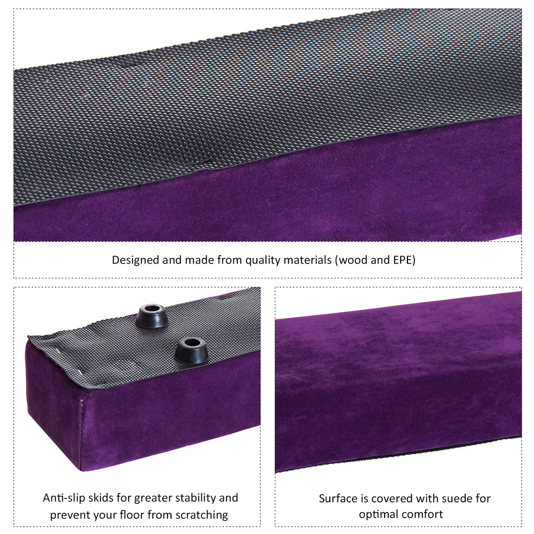 Balance Beam Trainer, 2.4 m-Purple