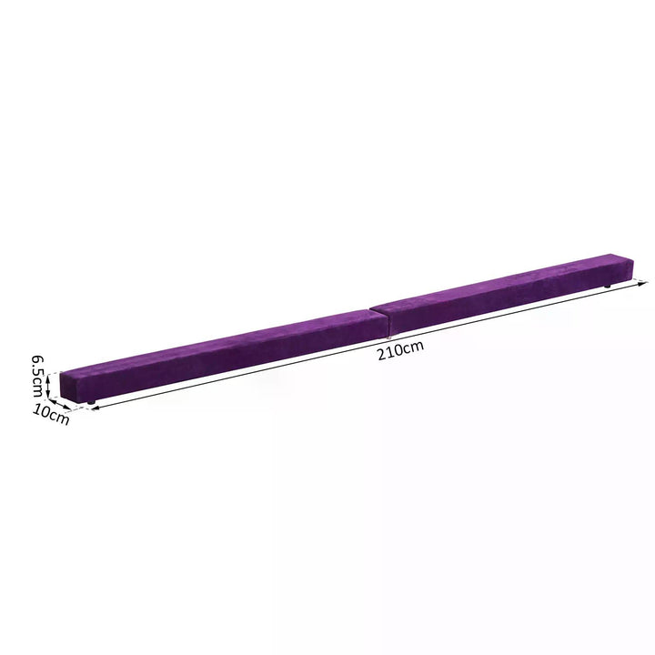 Balance Beam Trainer, 2.4 m-Purple