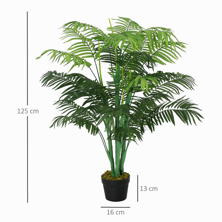 Artificial Palm Plant Decorative Tree Home Office Décor, Green