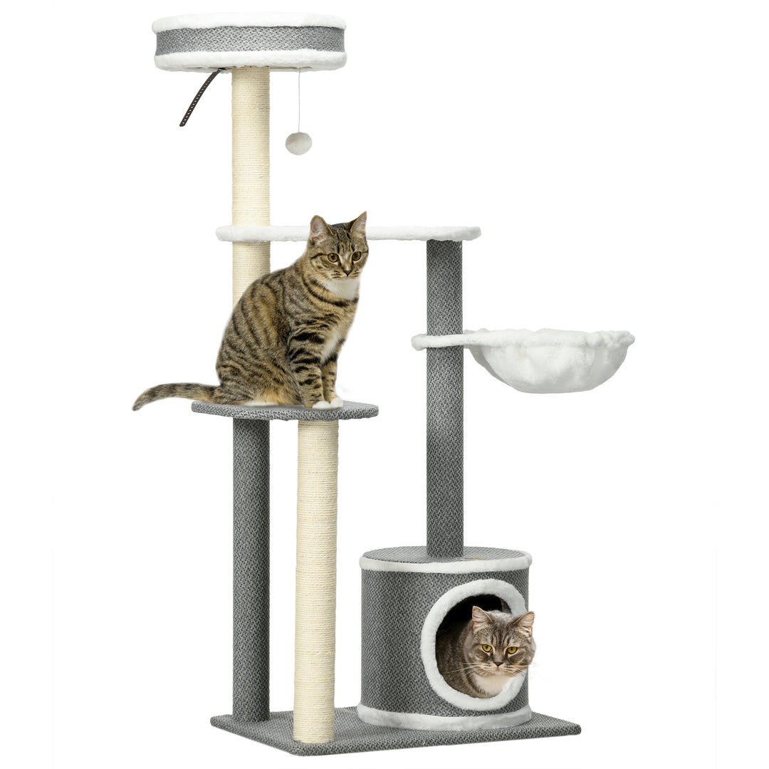 Cat Tower Tree for Indoor Cats w/ Scratching Posts