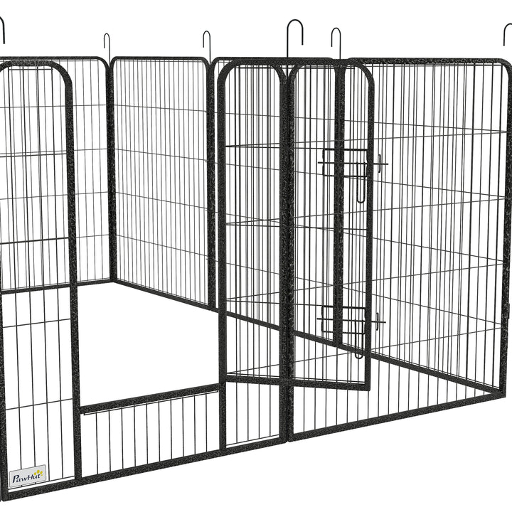 Heavy Duty Puppy Play Pen, 12 Panels Pet Exercise Pet, Pet Playpen for Small, Medium and Large Dogs