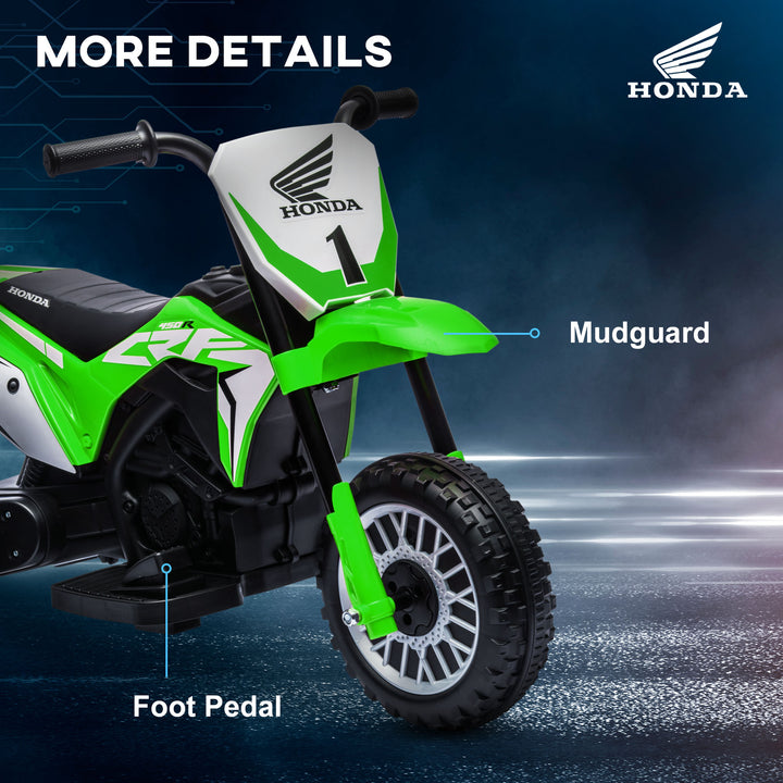 Kids Motorbike, 3 Wheels Kids Electric Bike- Green