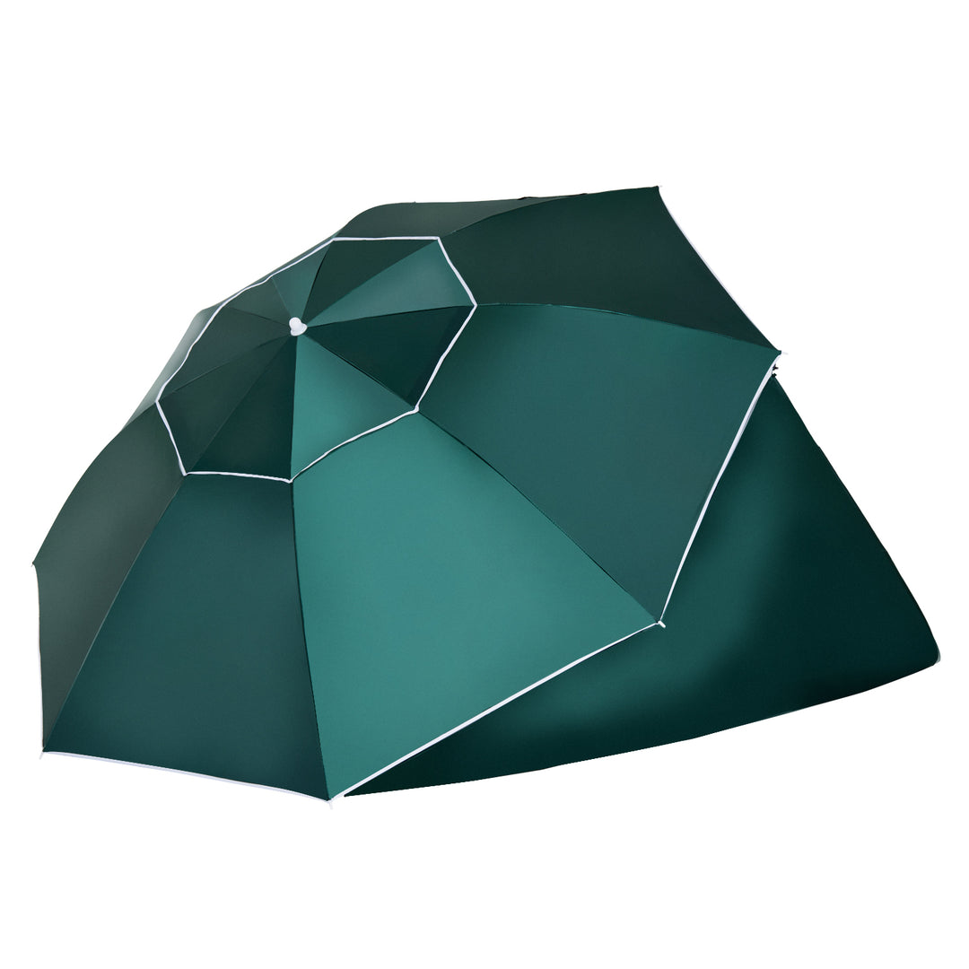 All-Weather Beach Umbrella Shelteneer-Green