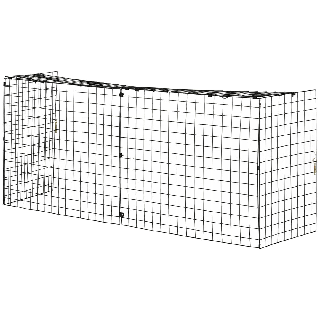 Extendable Safety Fireguard Extendable Fireguard Screen-Black