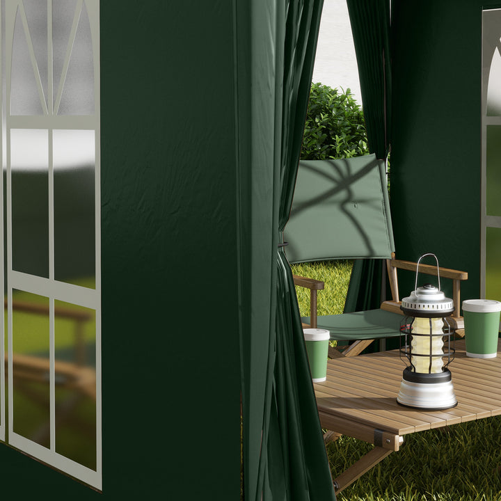 Outsunny Pop Up Gazebo Canopy, size (2 x 2m)-Green