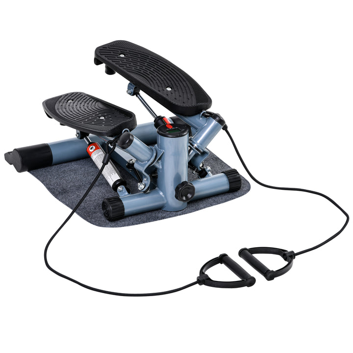 Mini Stepper W/Arm Cord-Black/Silver Grey