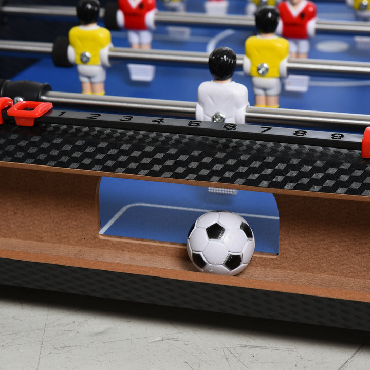 2ft Foosball Table Football Game Table Arcades Competition Sized for Indoor, Game Room, Bars