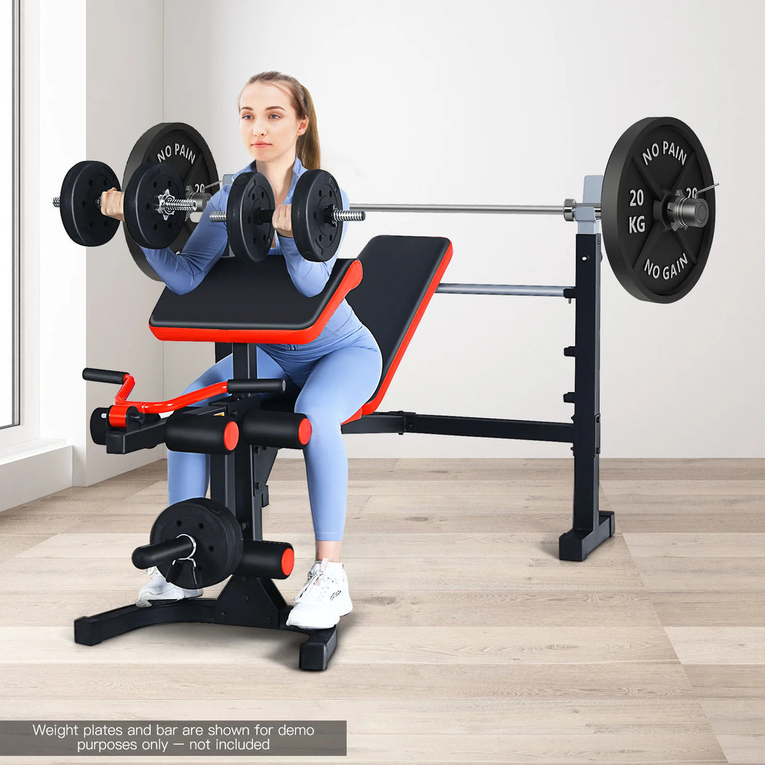 Adjustable Weight Bench for Full-body Workout Strength Training