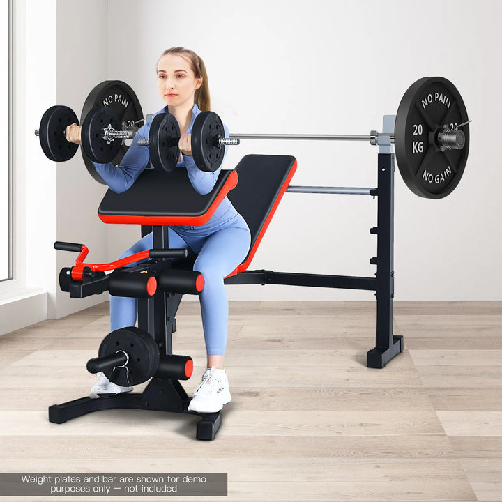 Adjustable Weight Bench for Full-body Workout Strength Training