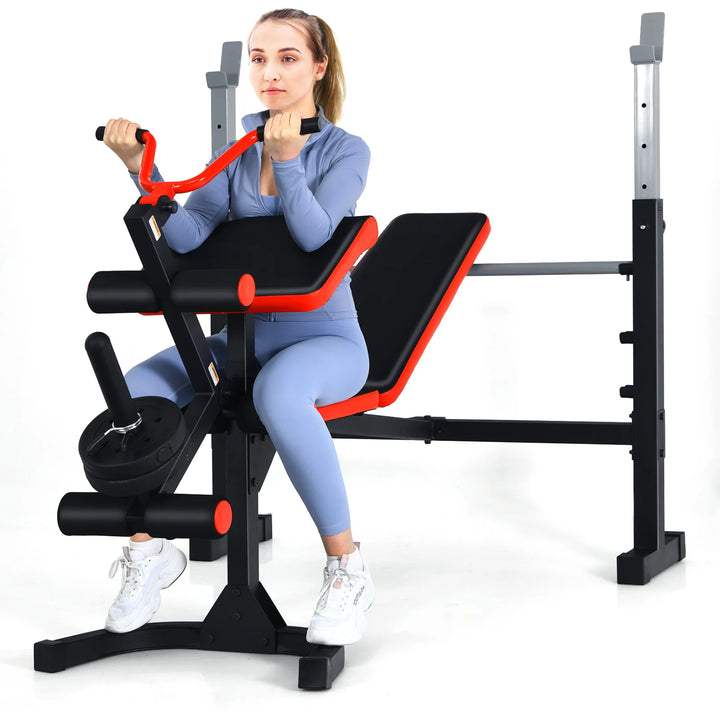Adjustable Weight Bench for Full-body Workout Strength Training