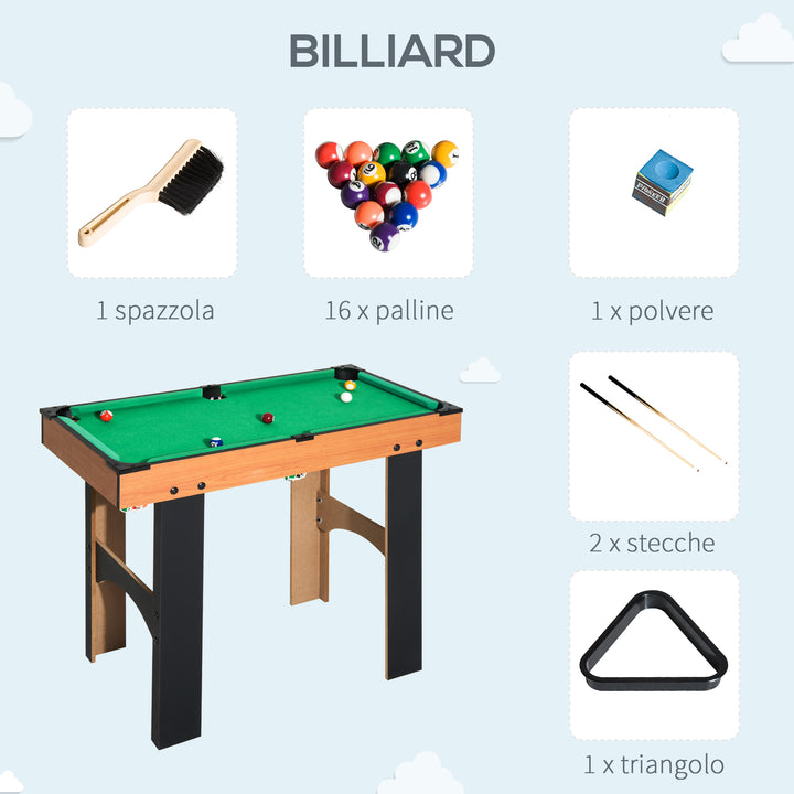 4-In-1 Multi Game Table, 87x43x73 cm-Multi Colour