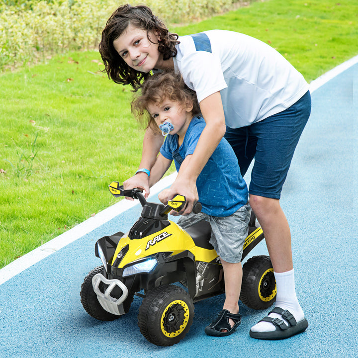 Toddler Kids Ride On Car Walker Foot To Floor Slider for 18 - 36 Months Yellow