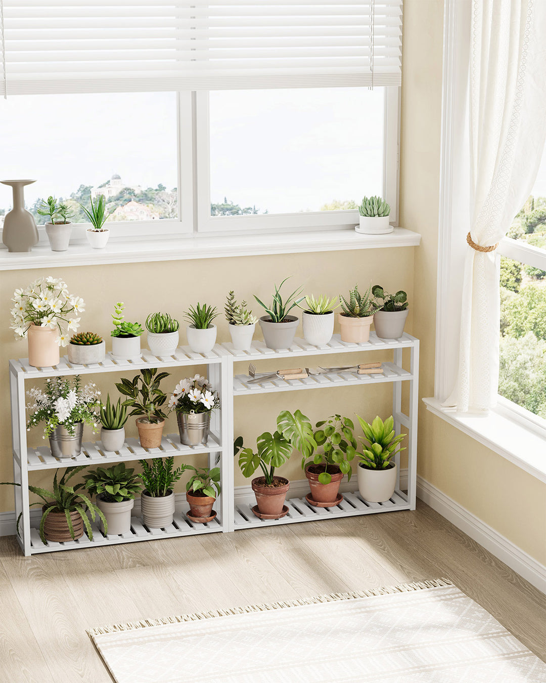 Bamboo Adjustable Rack