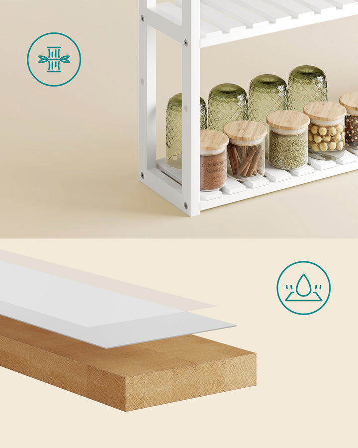 Bamboo Adjustable Rack