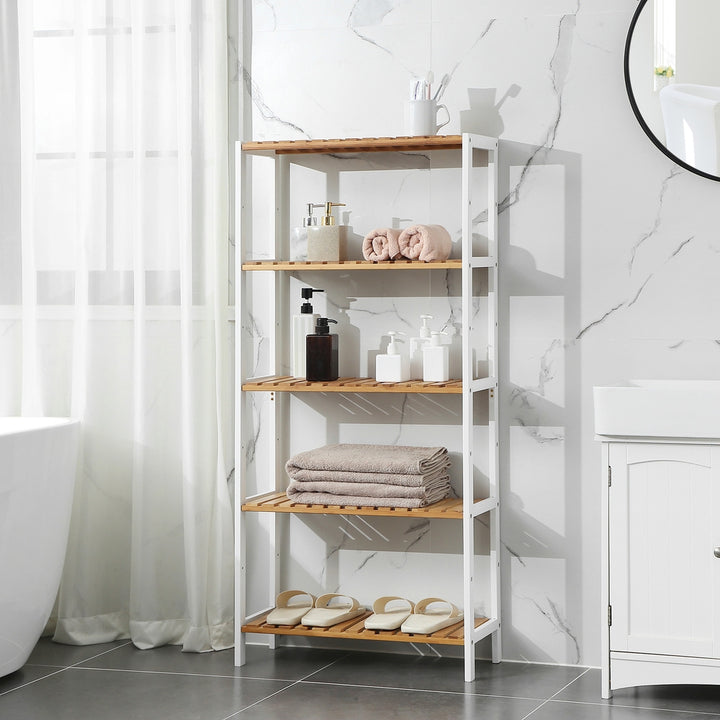 5-Tier Bathroom Storage Shelves