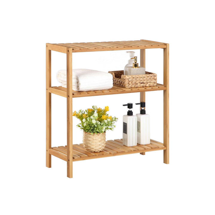 Bamboo Storage Stand Shelf