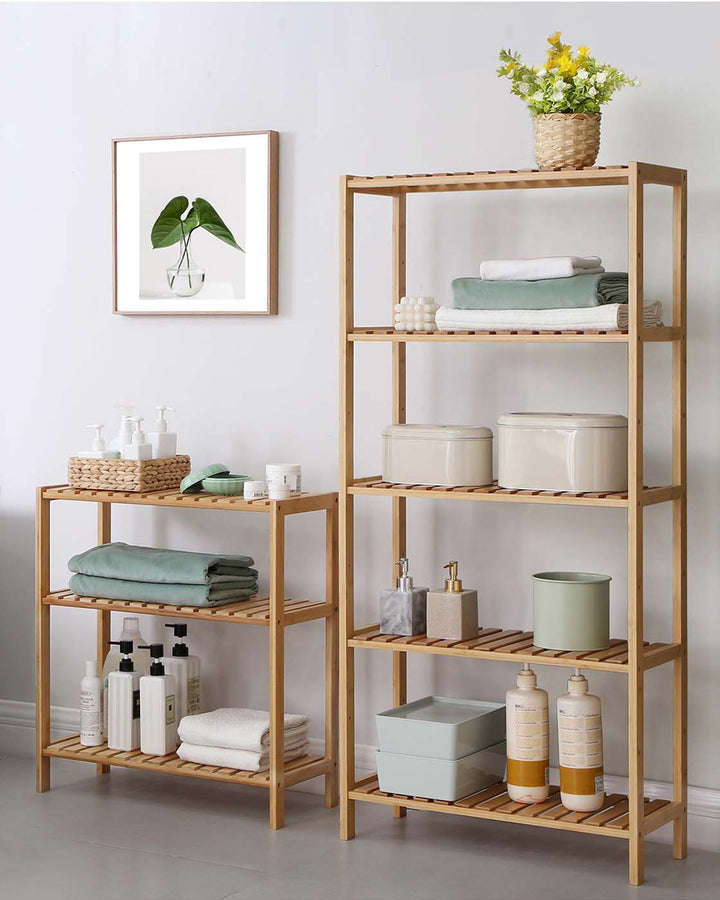 Bamboo Storage Stand Shelf