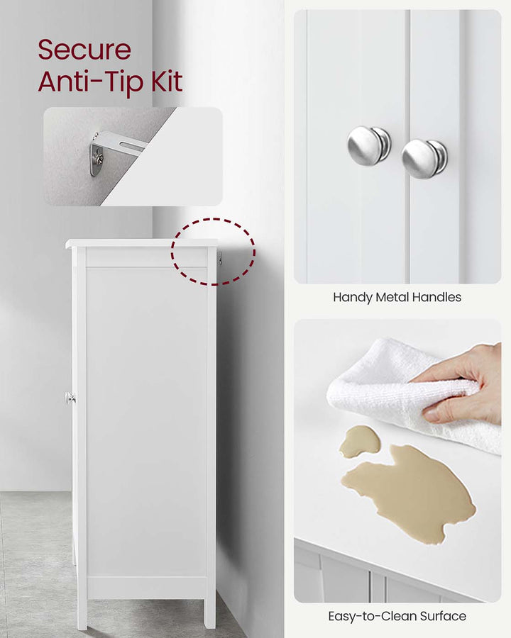 Double Door Bathroom Cabinet