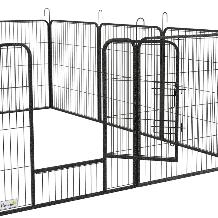 Heavy Duty Puppy Play Pen, 12 Panels Pet Exercise Pet, Pet Playpen for Small and Medium Dogs