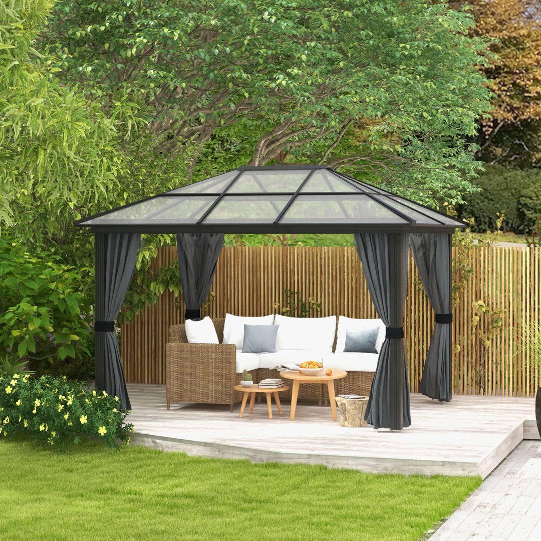 Hardtop Gazebo with Aluminium Frame and UV resistant roof