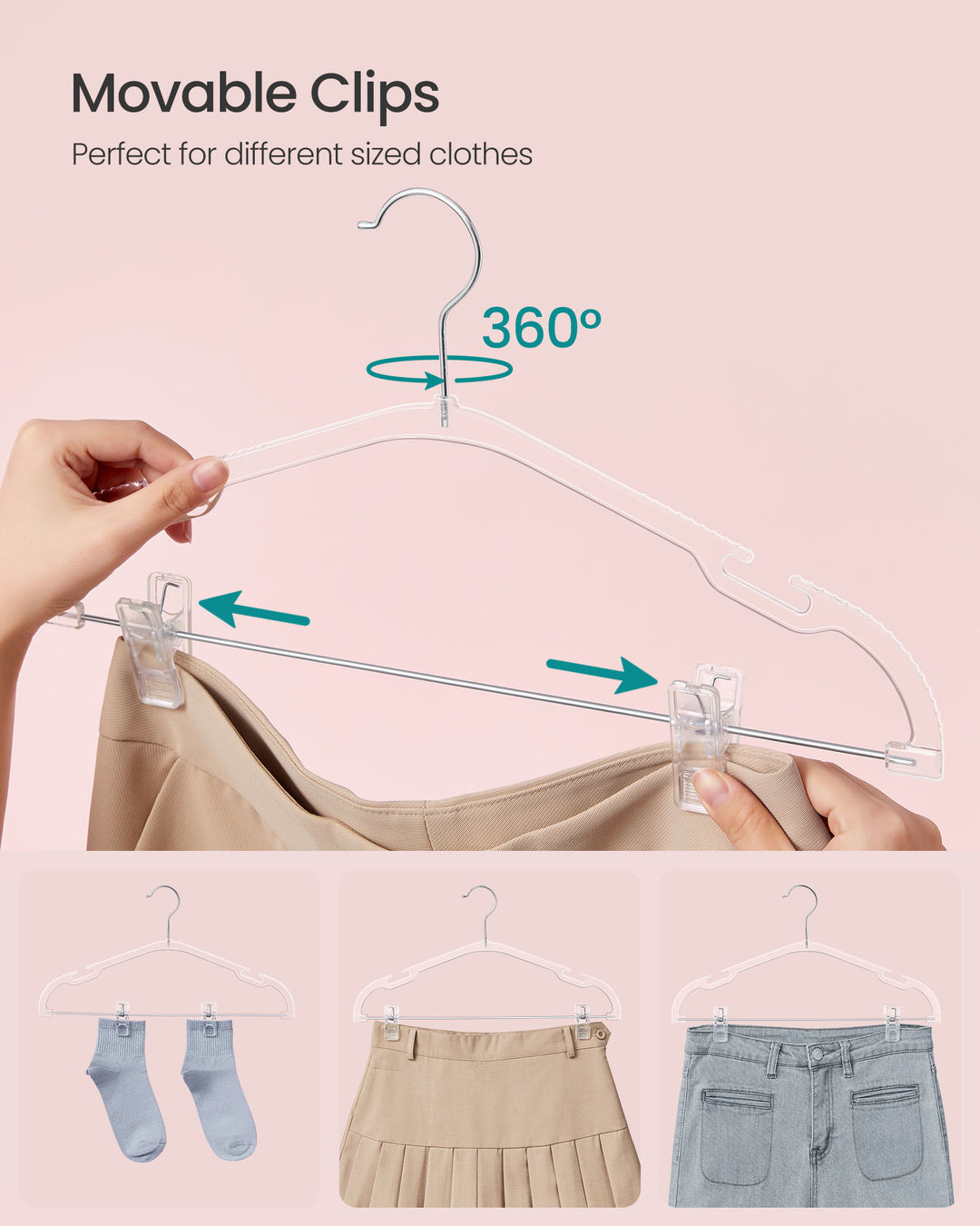 Pants Hangers 20 Pack