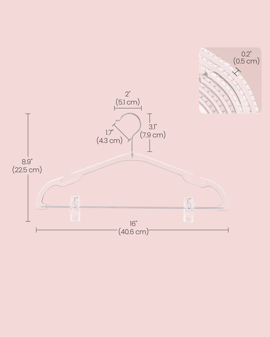 Pants Hangers 20 Pack