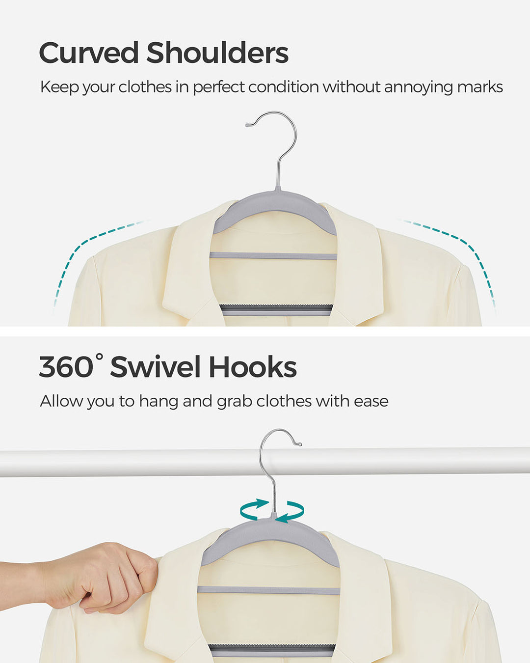 Heavy Duty Plastic Hangers