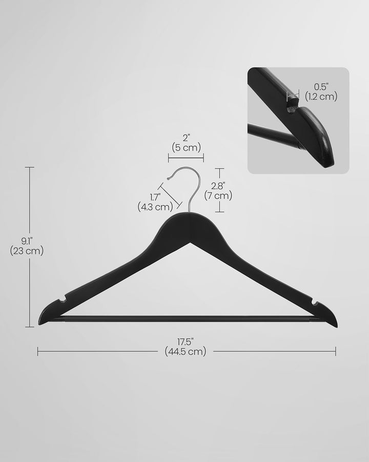Solid Wood Coat Hangers