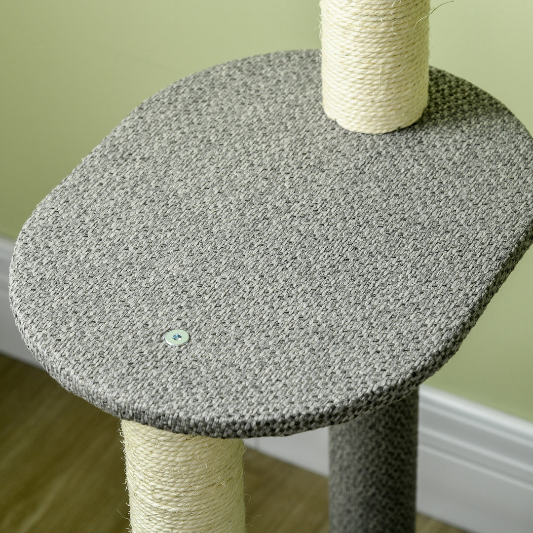 Cat Tower Tree for Indoor Cats w/ Scratching Posts