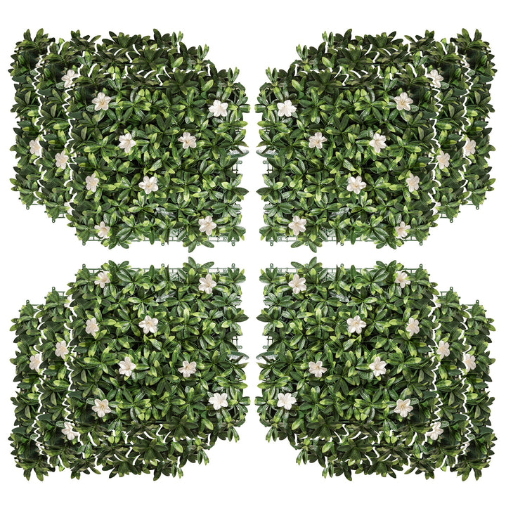 Artificial Boxwood Wall Panels with Privacy Fence Screen